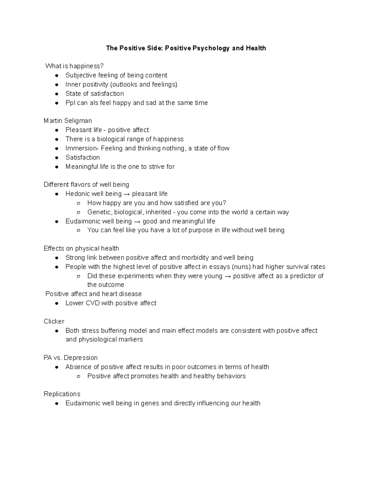 psych-152-week-9-lecture-1-the-positive-side-positive-psychology-and