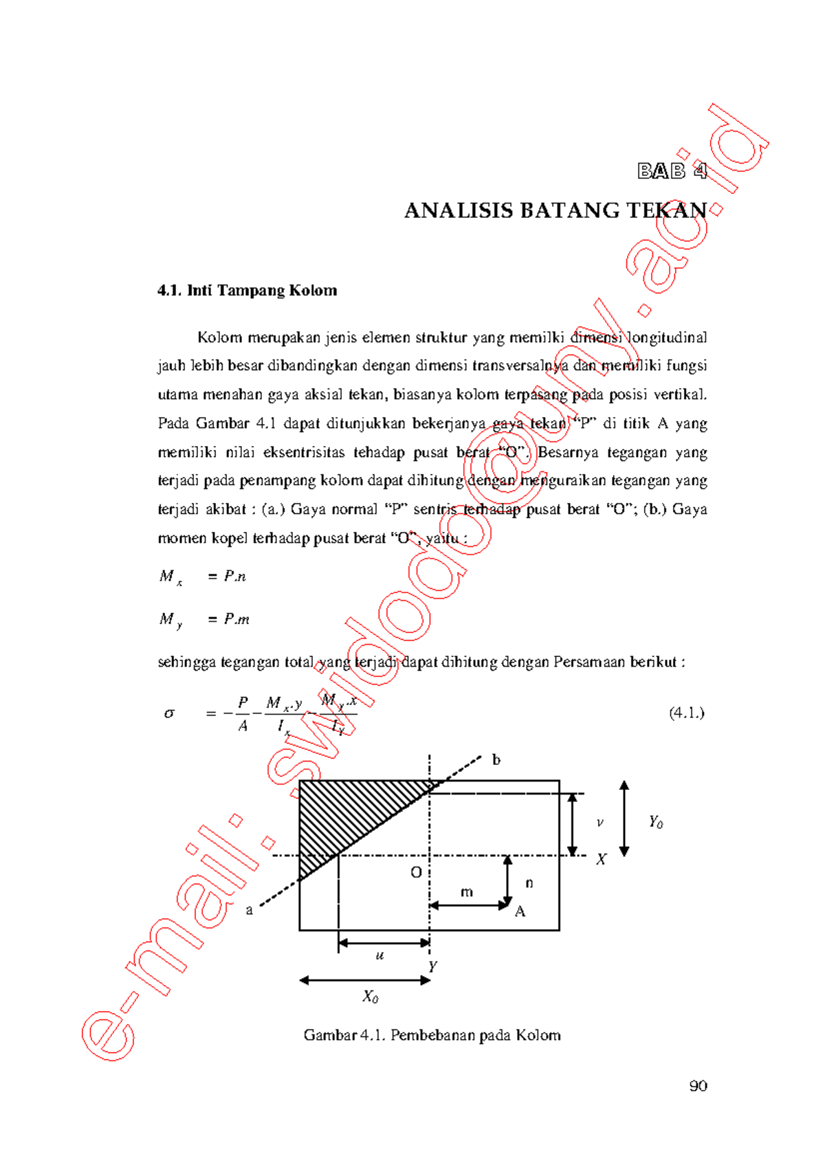 Modul Mekanika Teknik Iii Bab 4email - E-mail: Swidodo@uny.ac ANALISIS ...