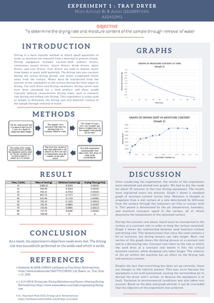 fluid mixing experiment lab report