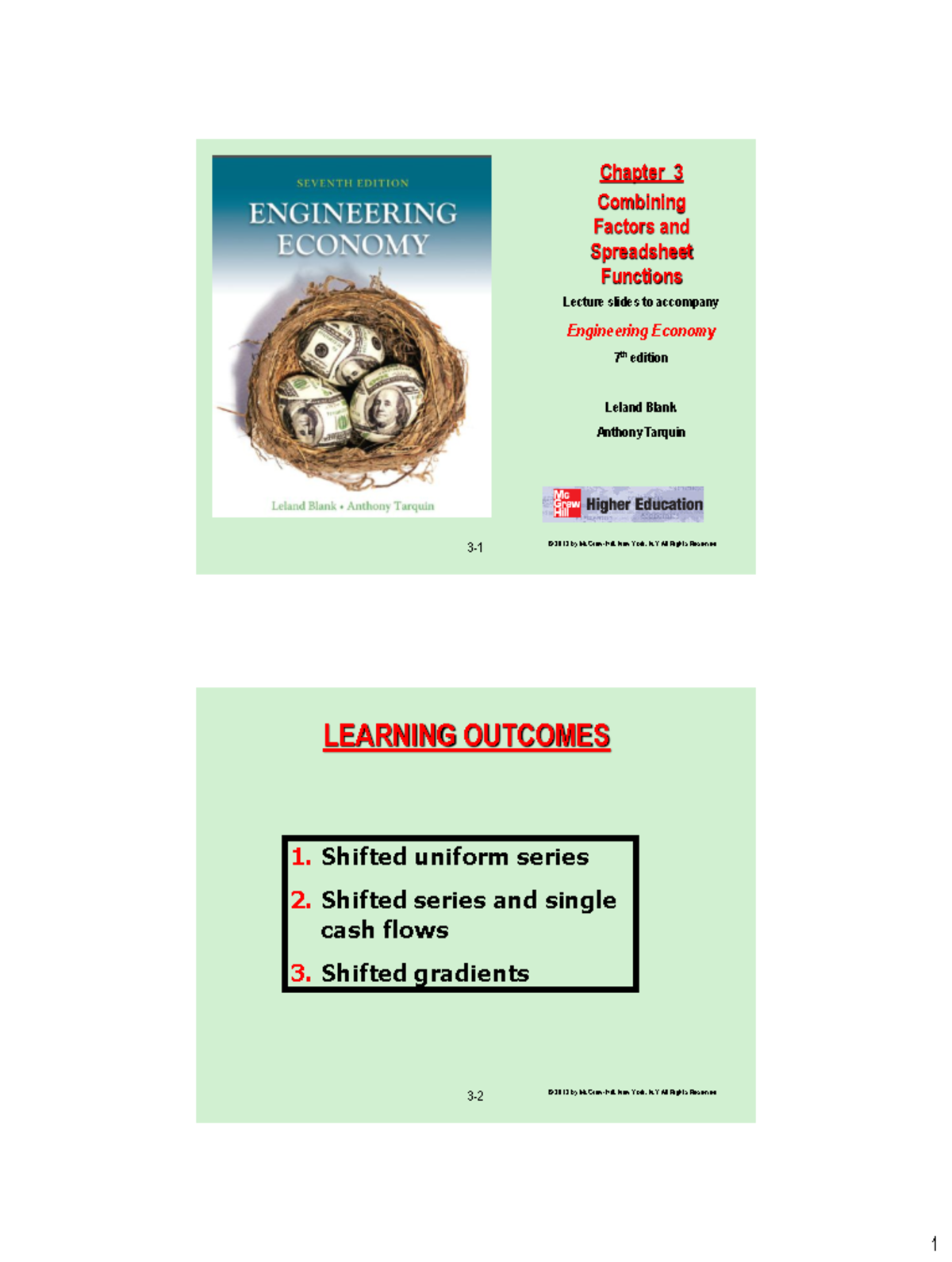 Chapter 3 - Summary Business statistics - Chapter 3 Combining Factors ...