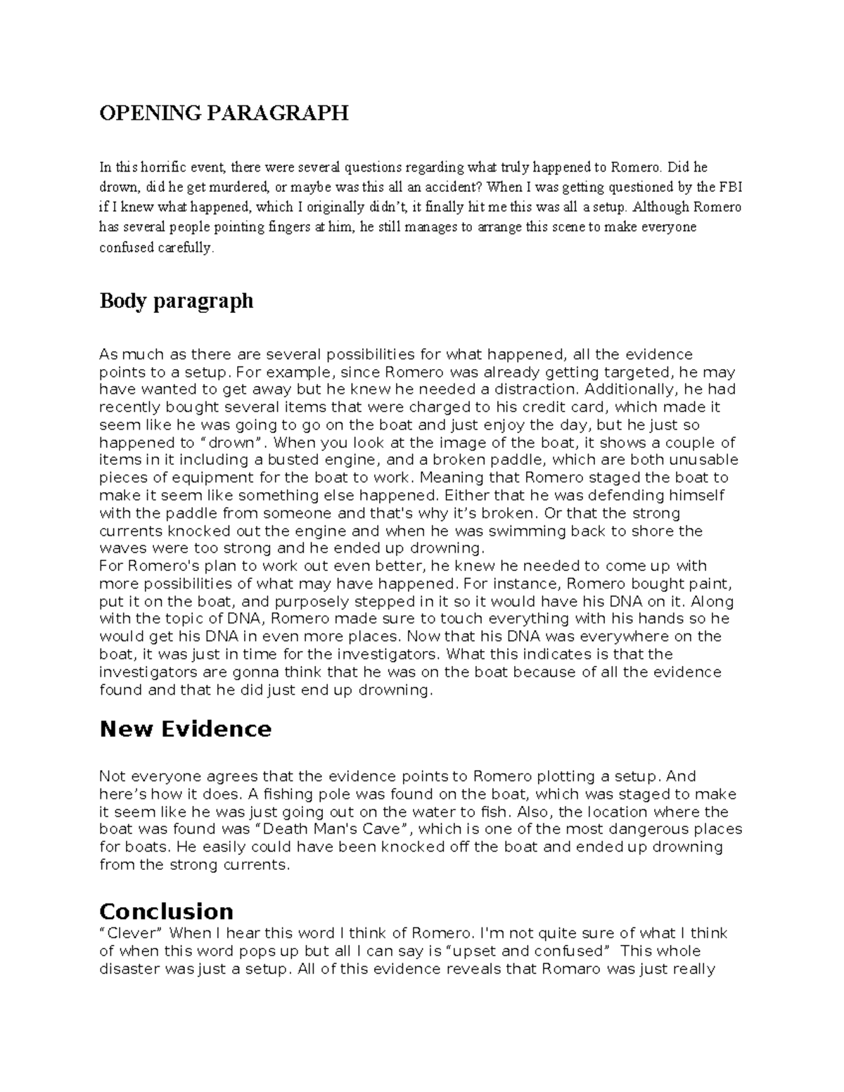 Theos and abrahams opening pharagraph-3 - OPENING PARAGRAPH In this ...