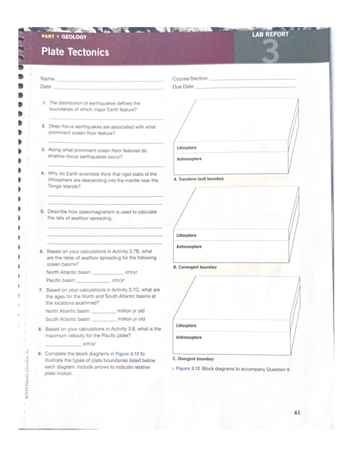 Plate Tectonics Summary Education Science Studocu