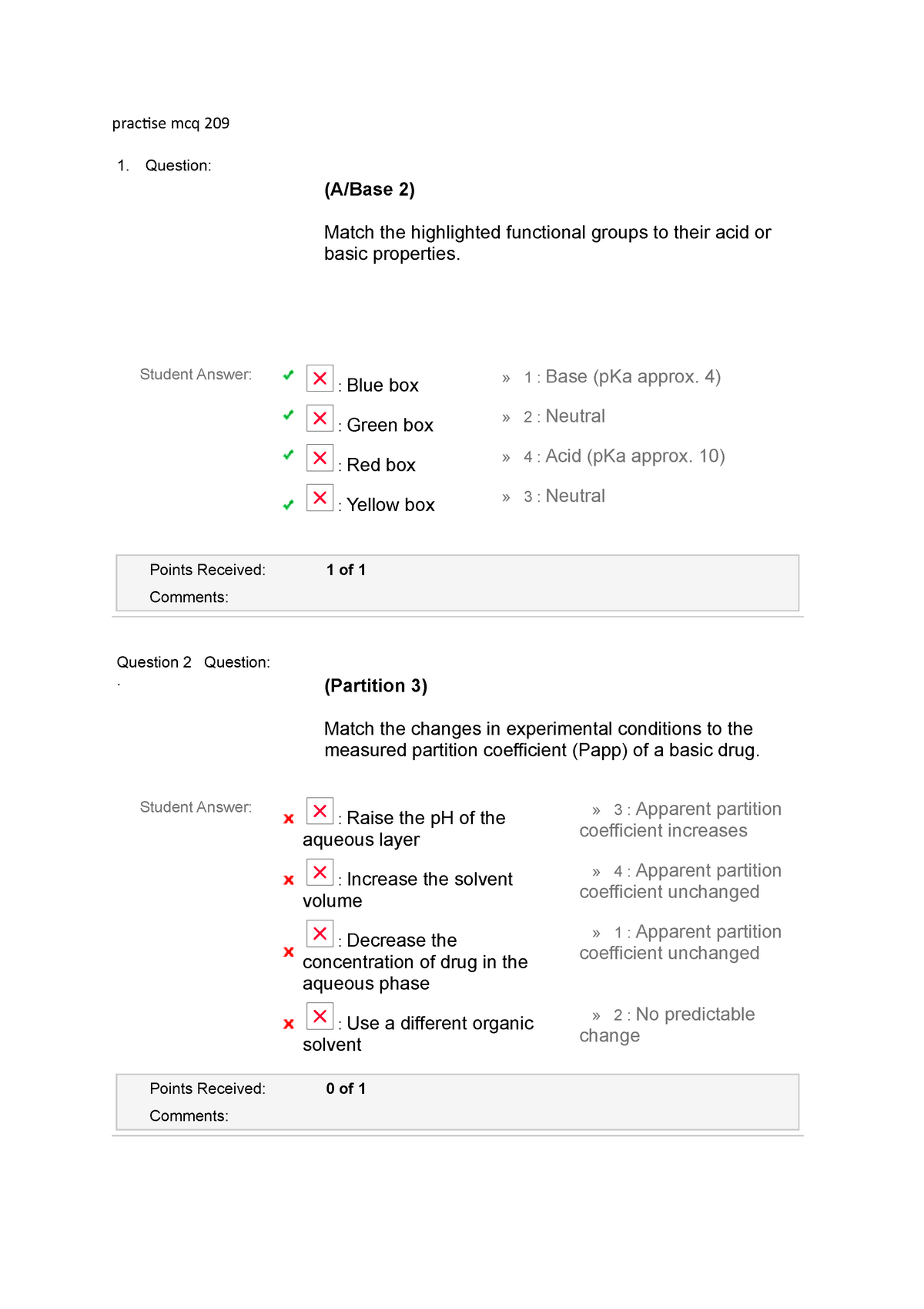 Exam November 2018, questions and answers - practise mcq 209 1 ...