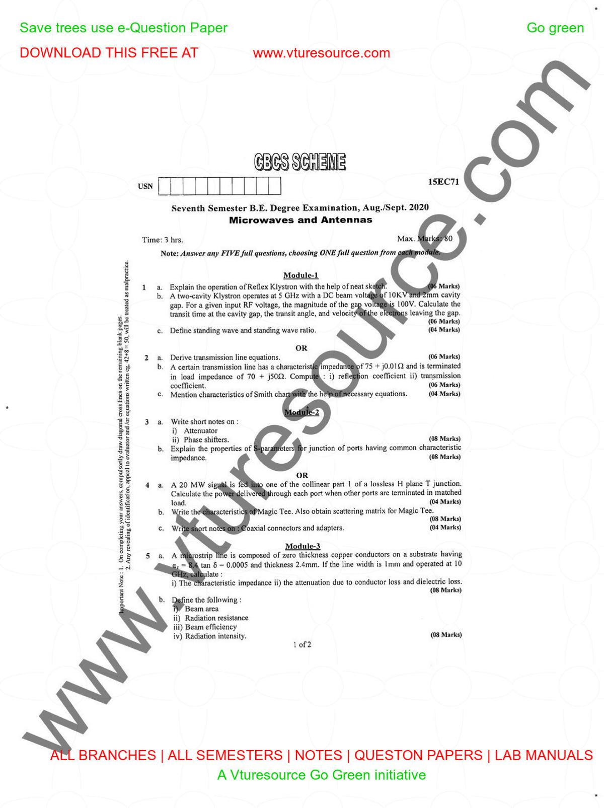 Aug-2020 - Lecture notes 1 - Electronic and communication - Studocu