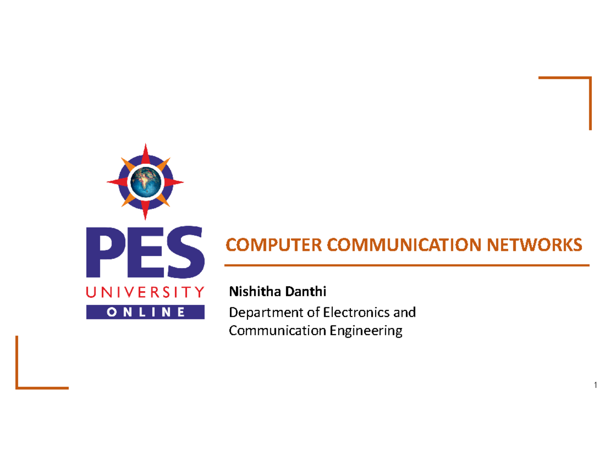 Unit-2- Full - Notes On Unit 2 - COMPUTER COMMUNICATION ...