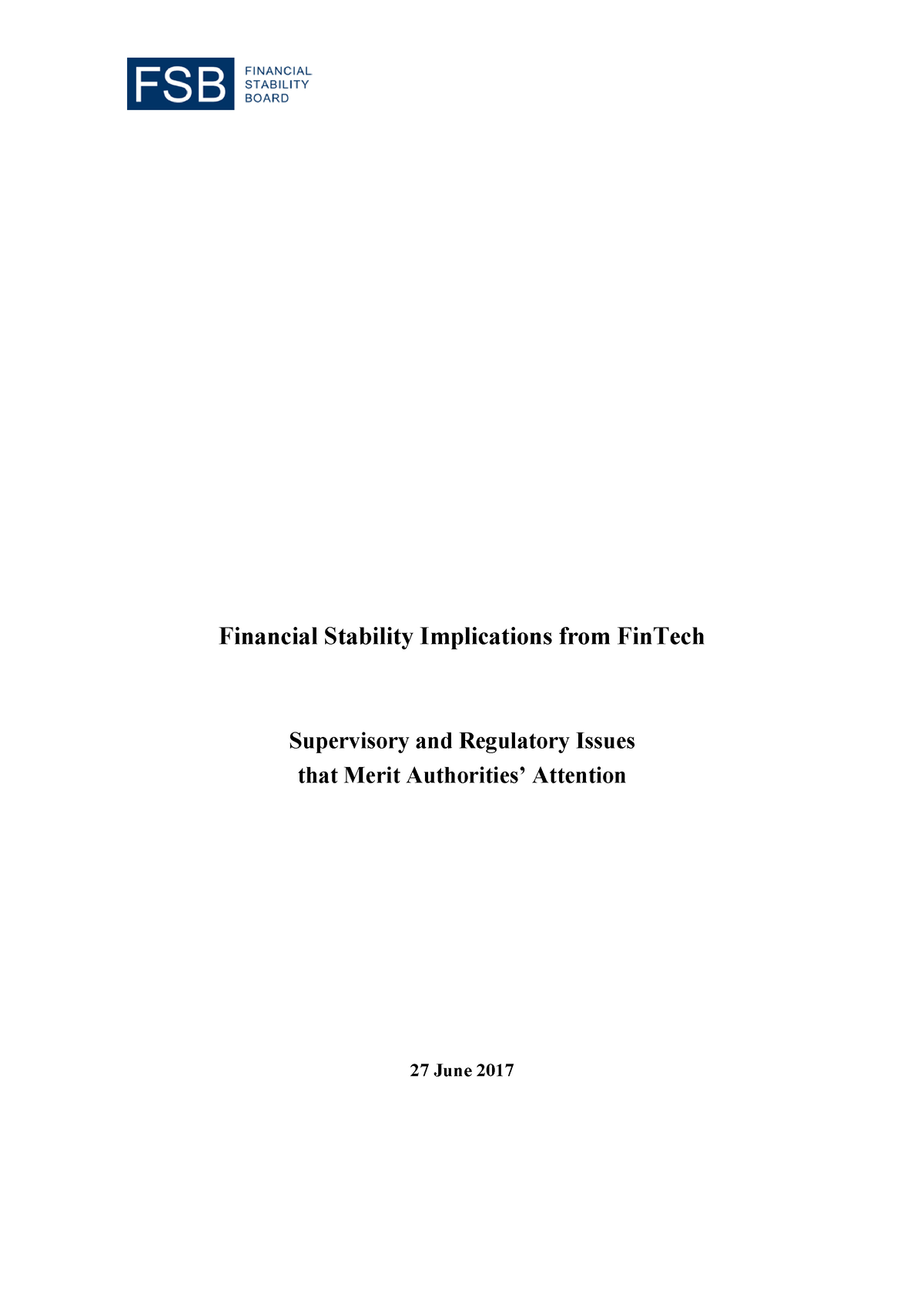 Financial Sustainability impact - Financial Stability Implications from