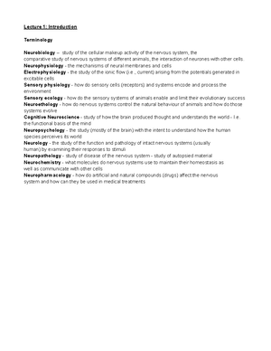 Introduction To Cns Organisation Neurone Molecular And Cellular Introduction To Cns Organisation Neurone Molecular And Cellular