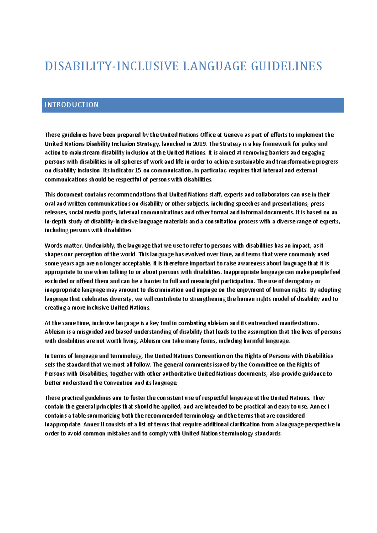 UN - disability inclusive language guidelines final for release ...