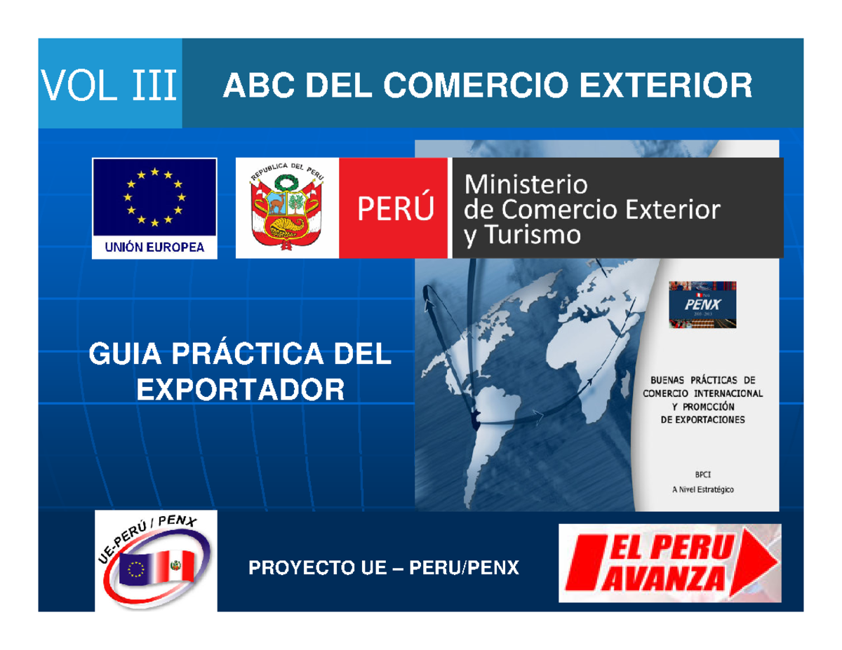 ABC DEL Comercio Exterior - ABC DEL COMERCIO EXTERIOR PROYECTO UE ...