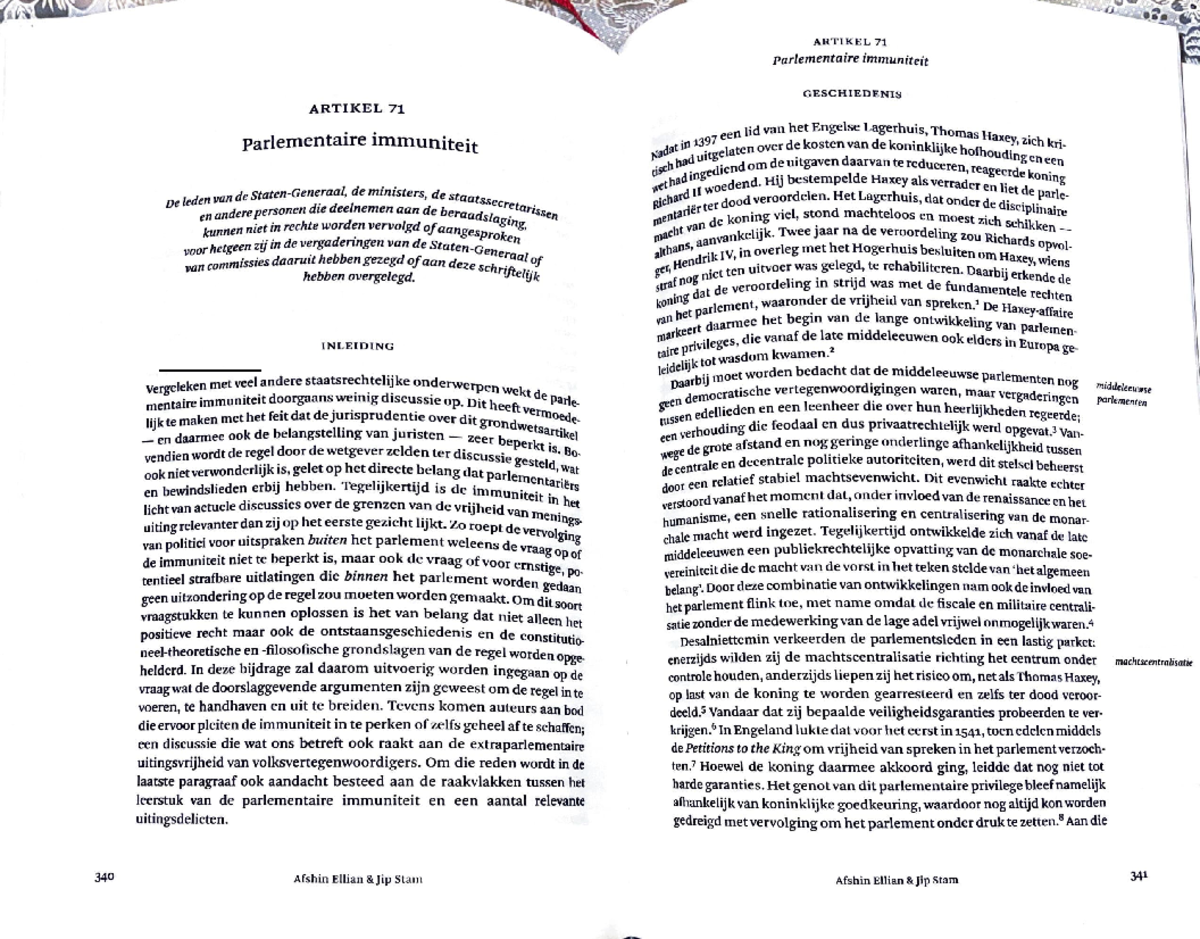 Artikel 71 - Oriëntatievak: Grondslagen van het Recht - Studeersnel