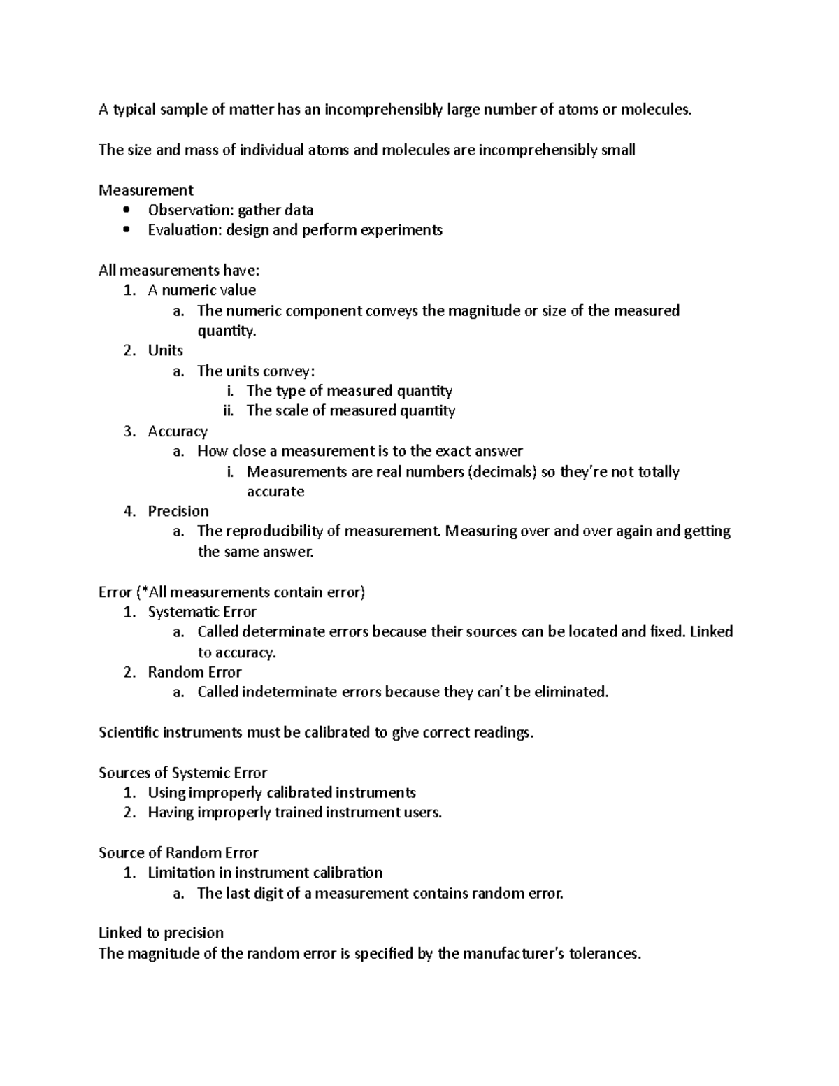 Chem 107 Notes Part 1 - Professor: William Parkinson - A typical sample ...