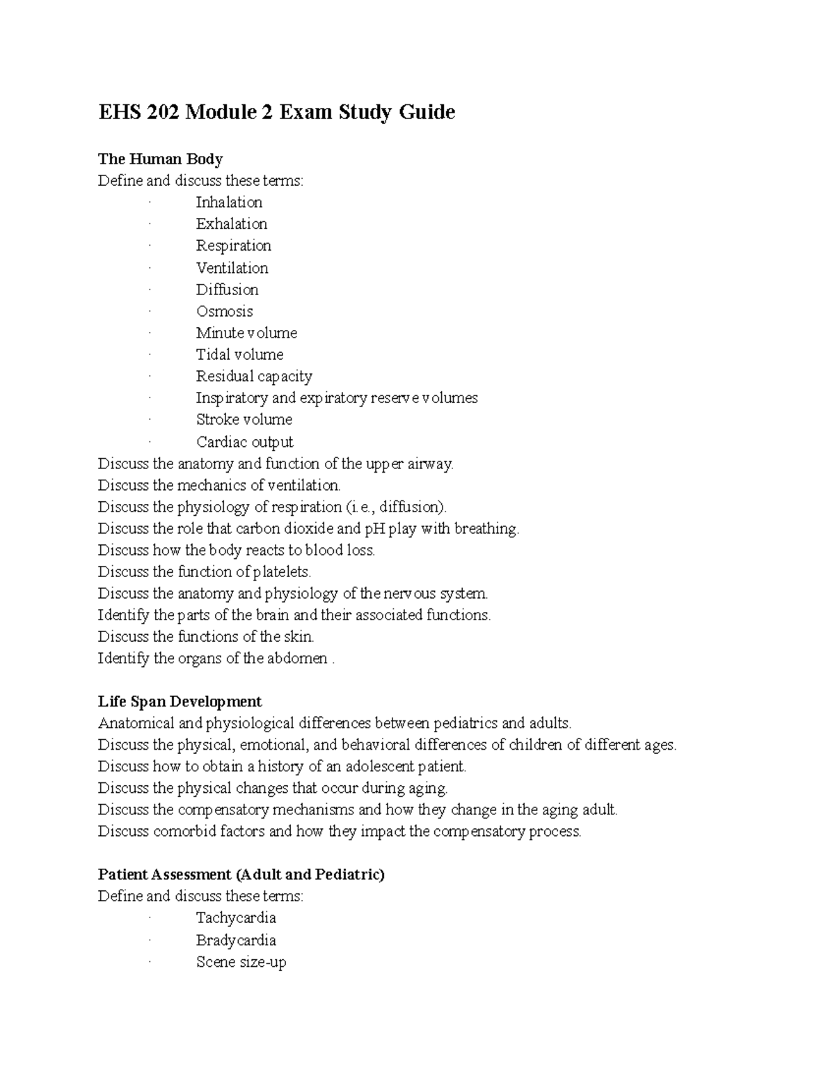 mod-2-exam-study-guide-ehs-202-module-2-exam-study-guide-the-human