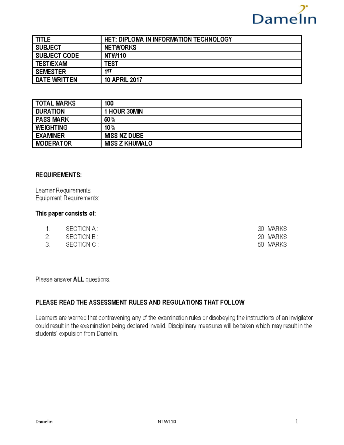 DES-1121 Prüfungsinformationen