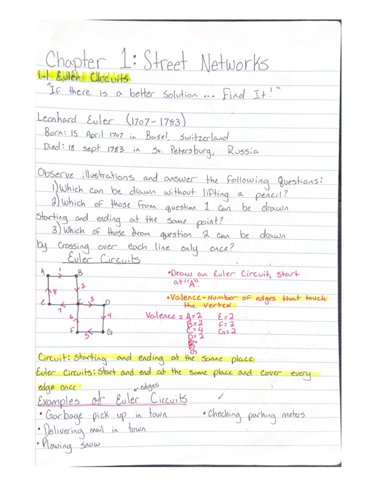 Chapter 1 -4 Contemporary Math 130 Notes - MATH-130 - Studocu