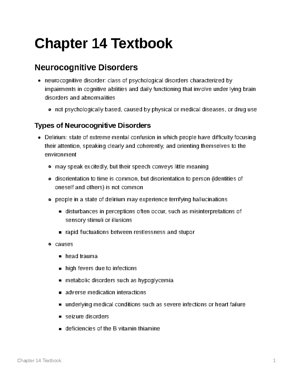 Chapter 14 Textbook - Dr. Michael Stasio - Abnormal Psychology in a ...