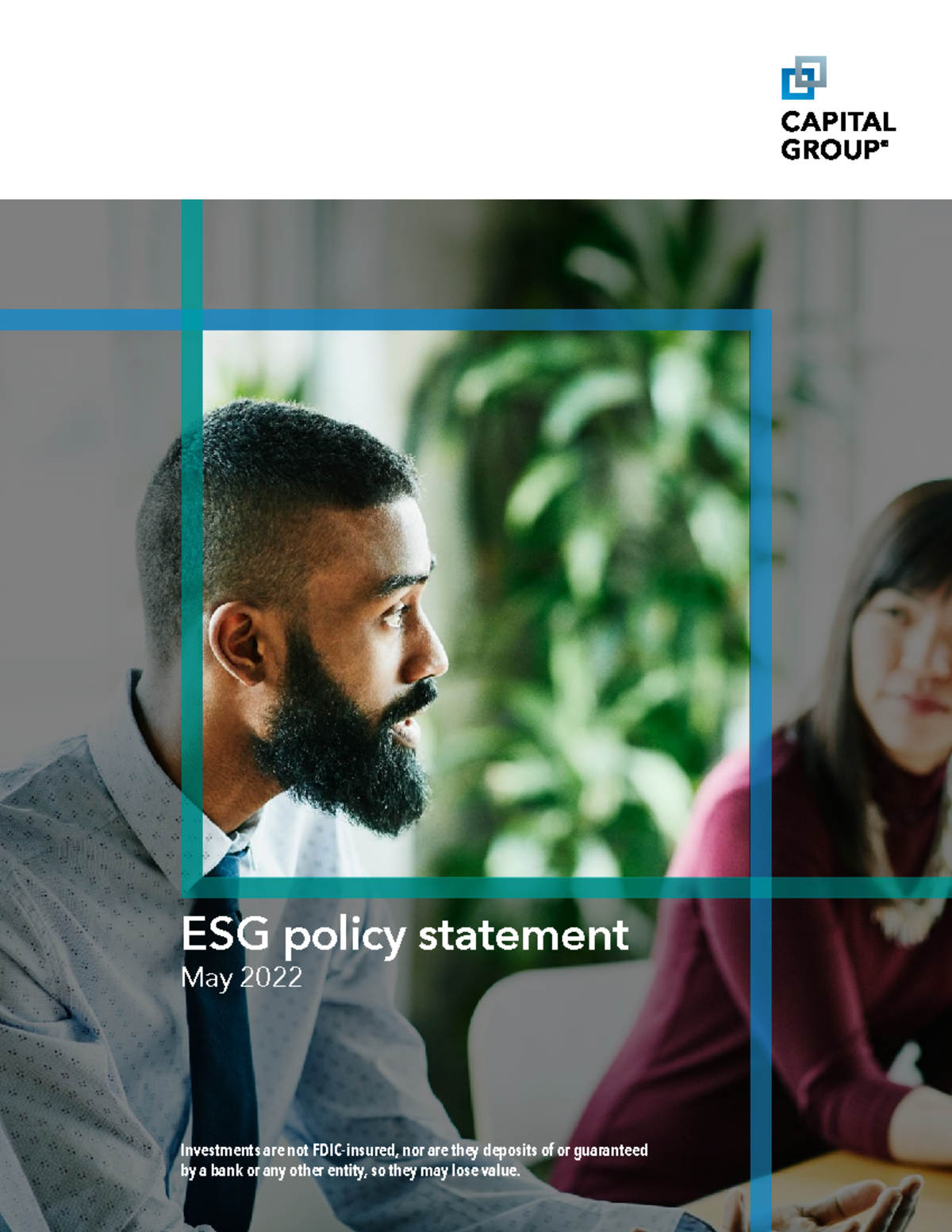 Capital Group - ESG Reporting on financial management of banks - ESG ...