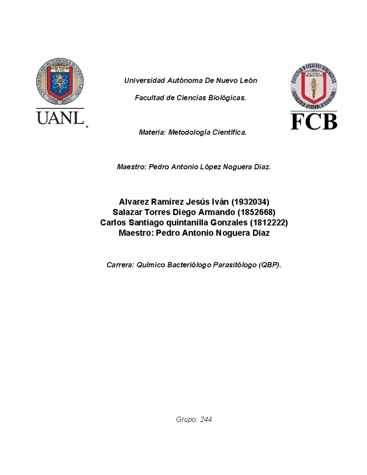 Evidencia 4 MC - act - Universidad Autónoma De Nuevo León Facultad de ...
