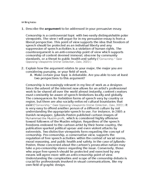 Topic Selection Paper - Part 1 The first issue I’ve chosen for my ...