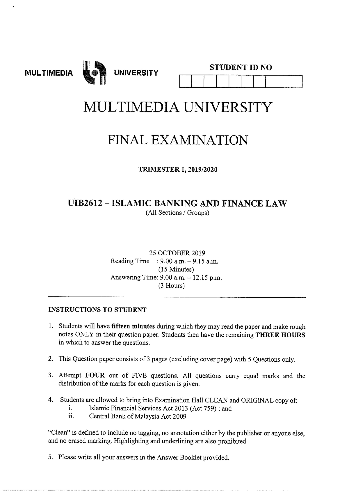 islamic-banking-and-finance-law-studocu