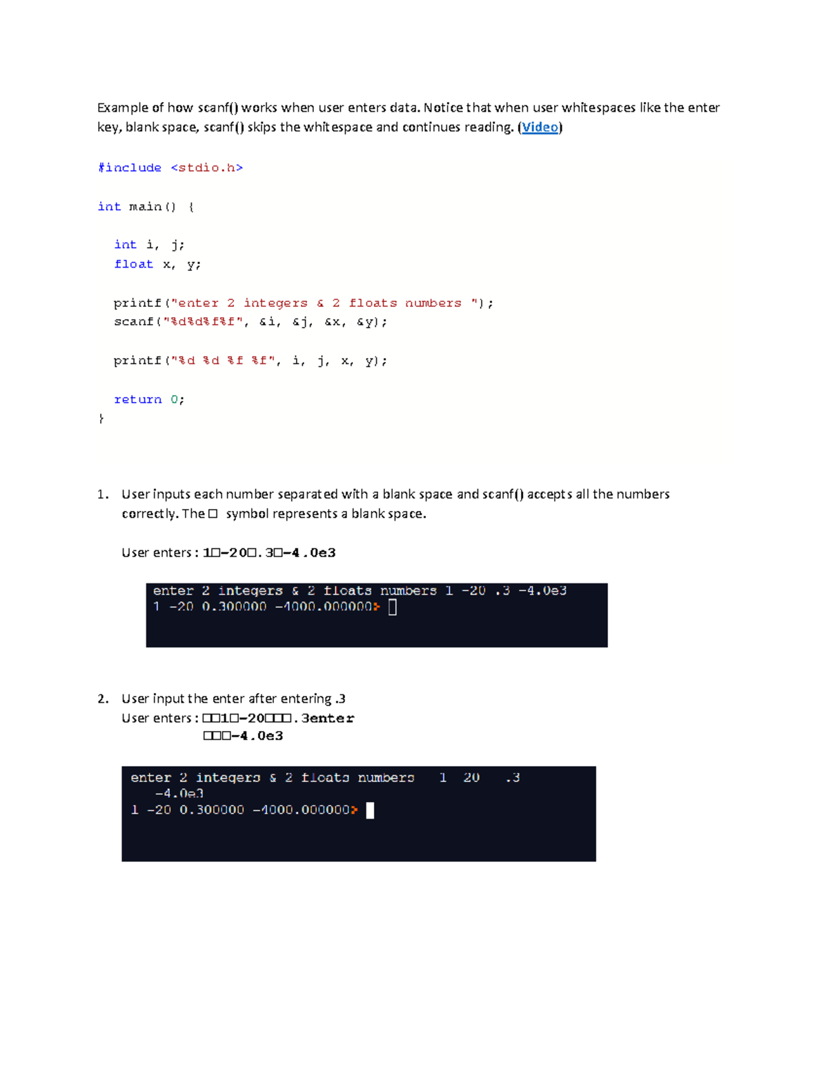 cs36-lesson-13-examples-of-scanf-example-of-how-scanf-works-when