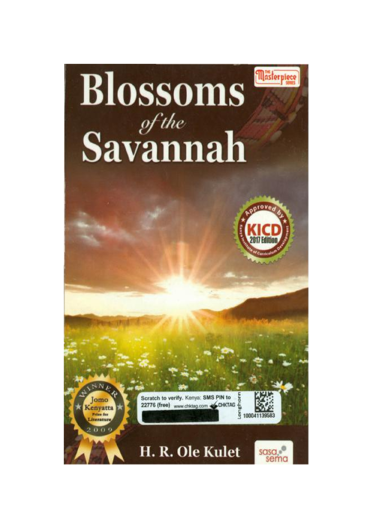 write a book review of the blossoms of the savannah