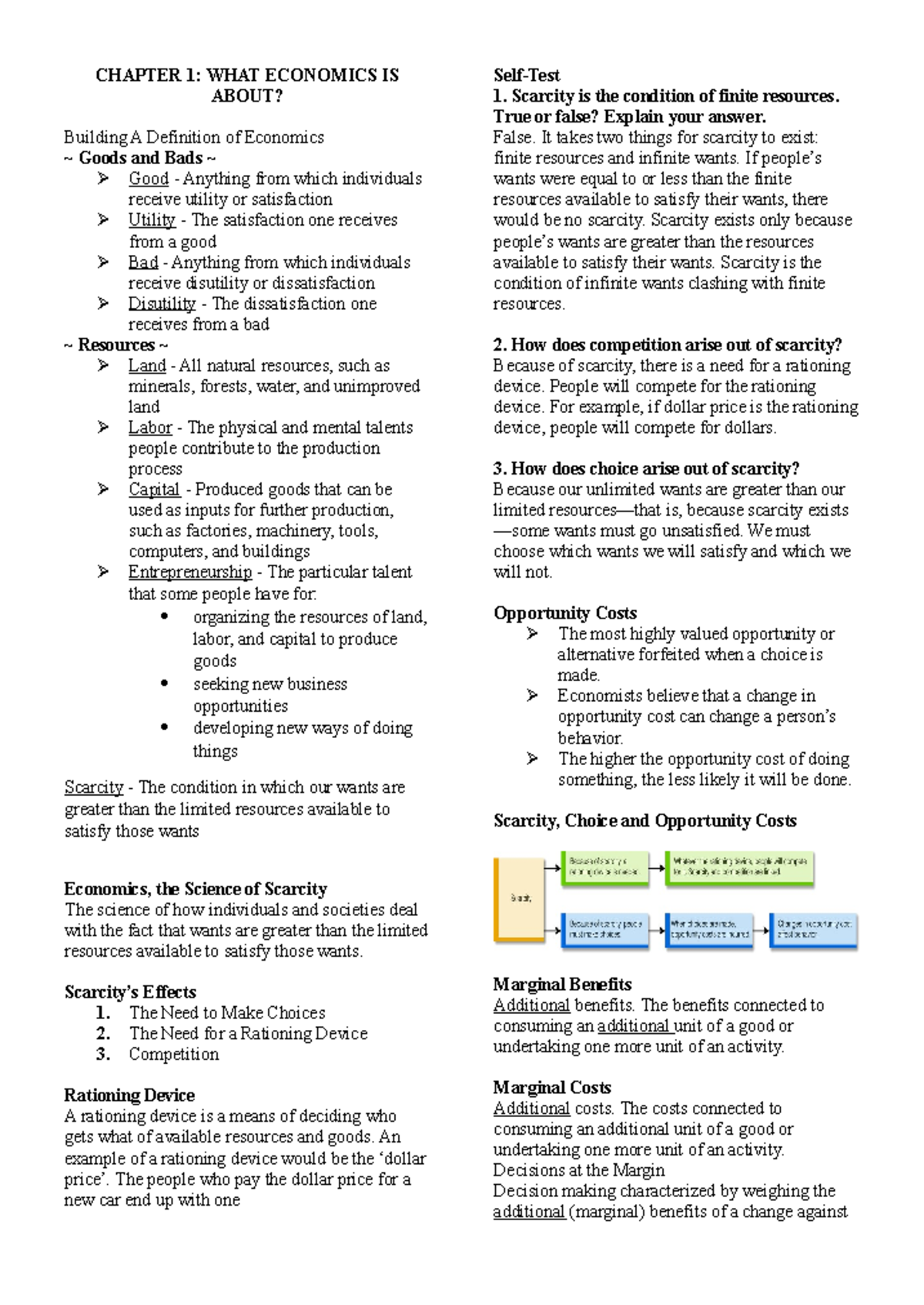 MECO - Chapter 1 - CHAPTER 1: WHAT ECONOMICS IS ABOUT? Building A ...