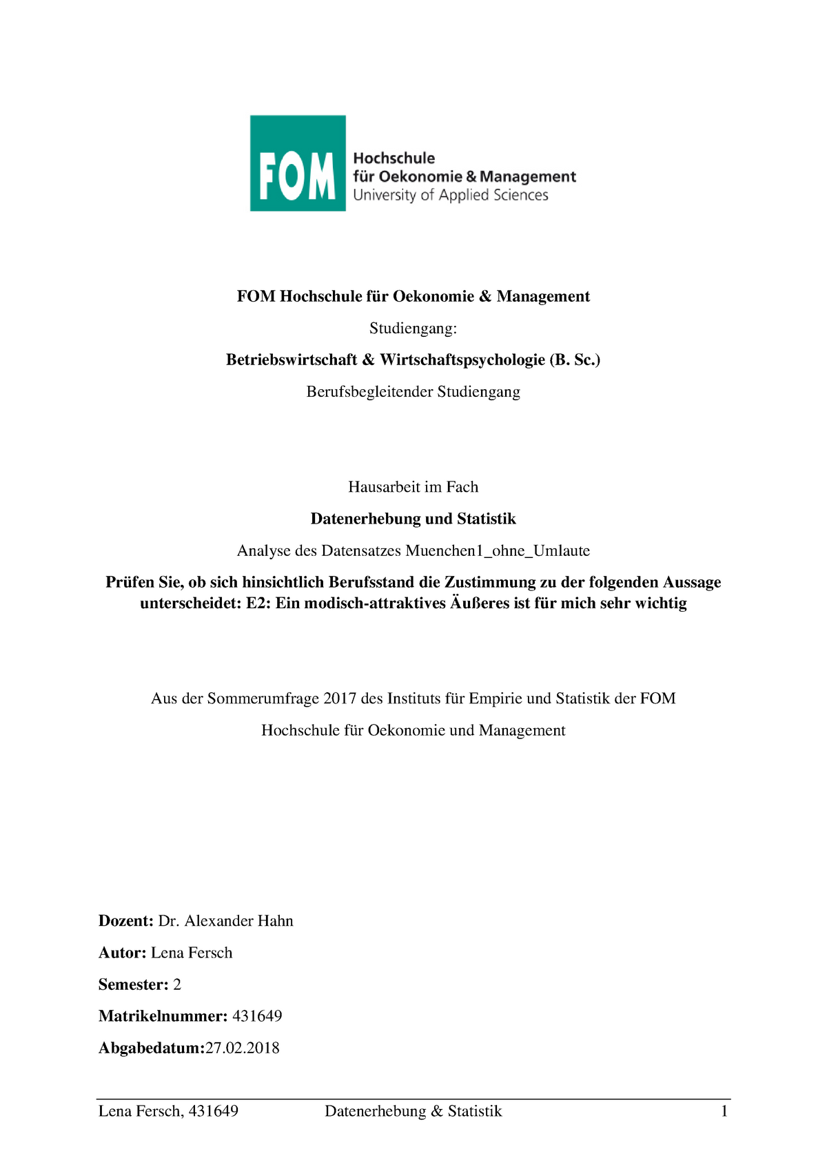 bachelor thesis fom beispiel
