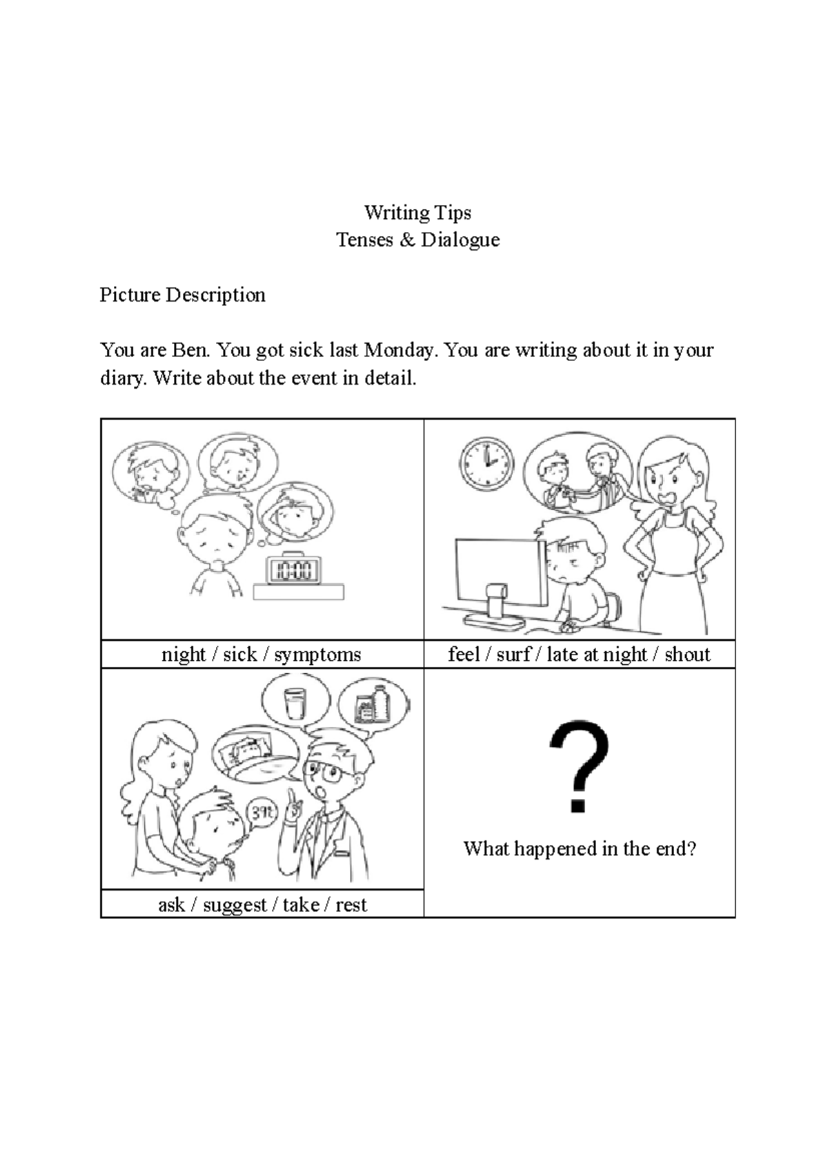 English 224 exercise - Writing - English Primary - 名師試題教室 陪你迎戰呈分試 ...