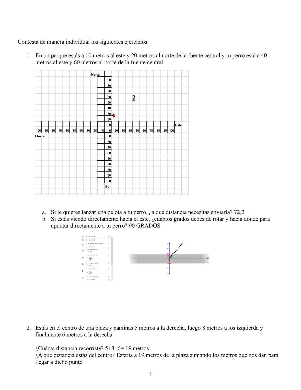 Ejercico Mateticas Para Ingenieria Contesta De Manera Individual Los Siguientes Ejercicios