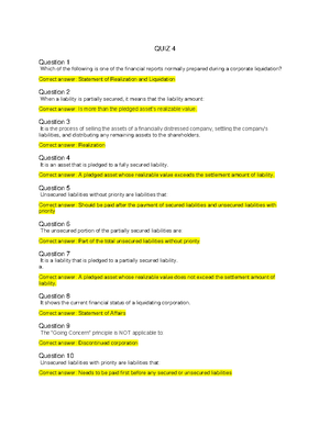 QUIZ Chapter 2 Partnership Operations AST - Chapter 2 Partnership ...