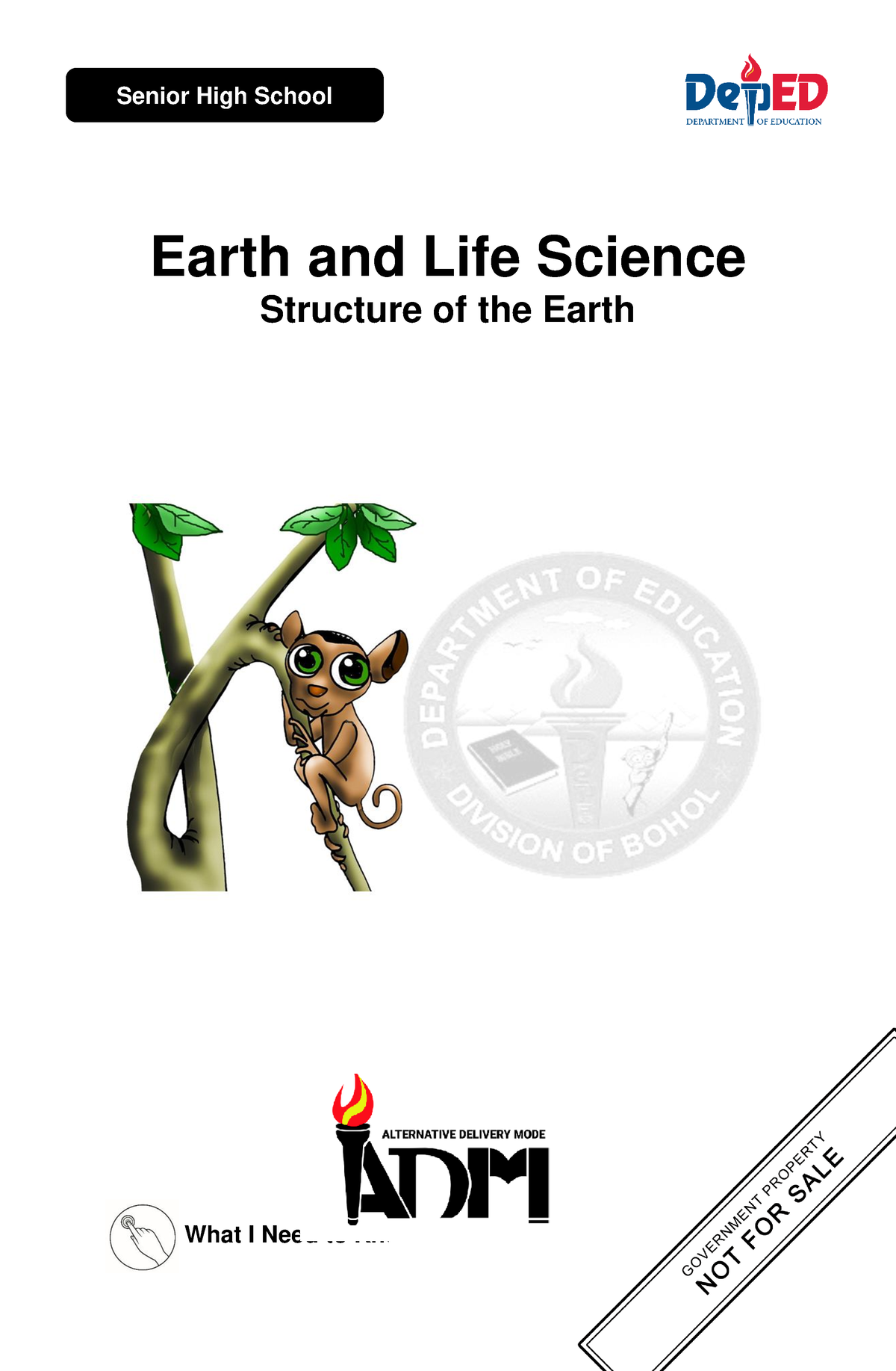 ELS Q1 Module-1 - Module In Science. - Earth And Life Science Structure ...