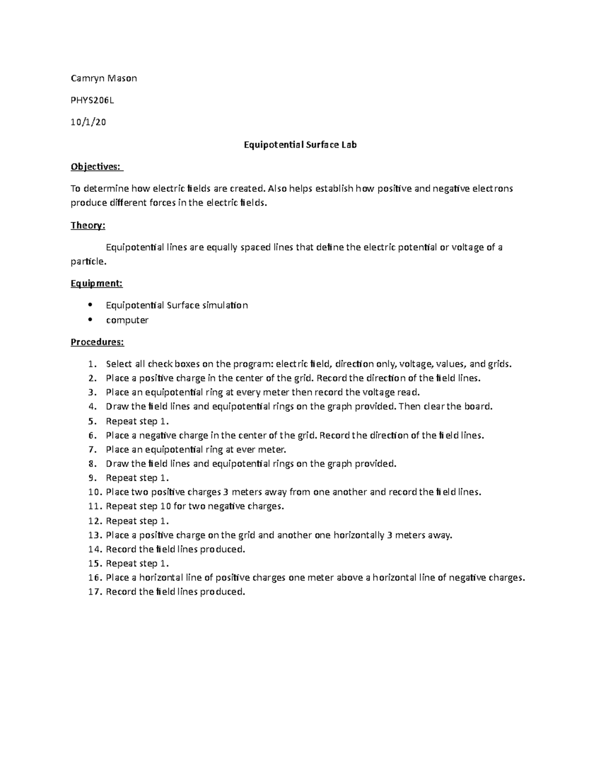 equipotential-lines-lab-report-camryn-mason-phys206l-10-1