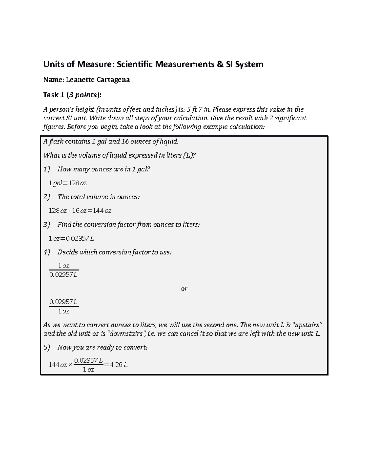 units-and-measurements-laboratory-assignment-units-of-measure