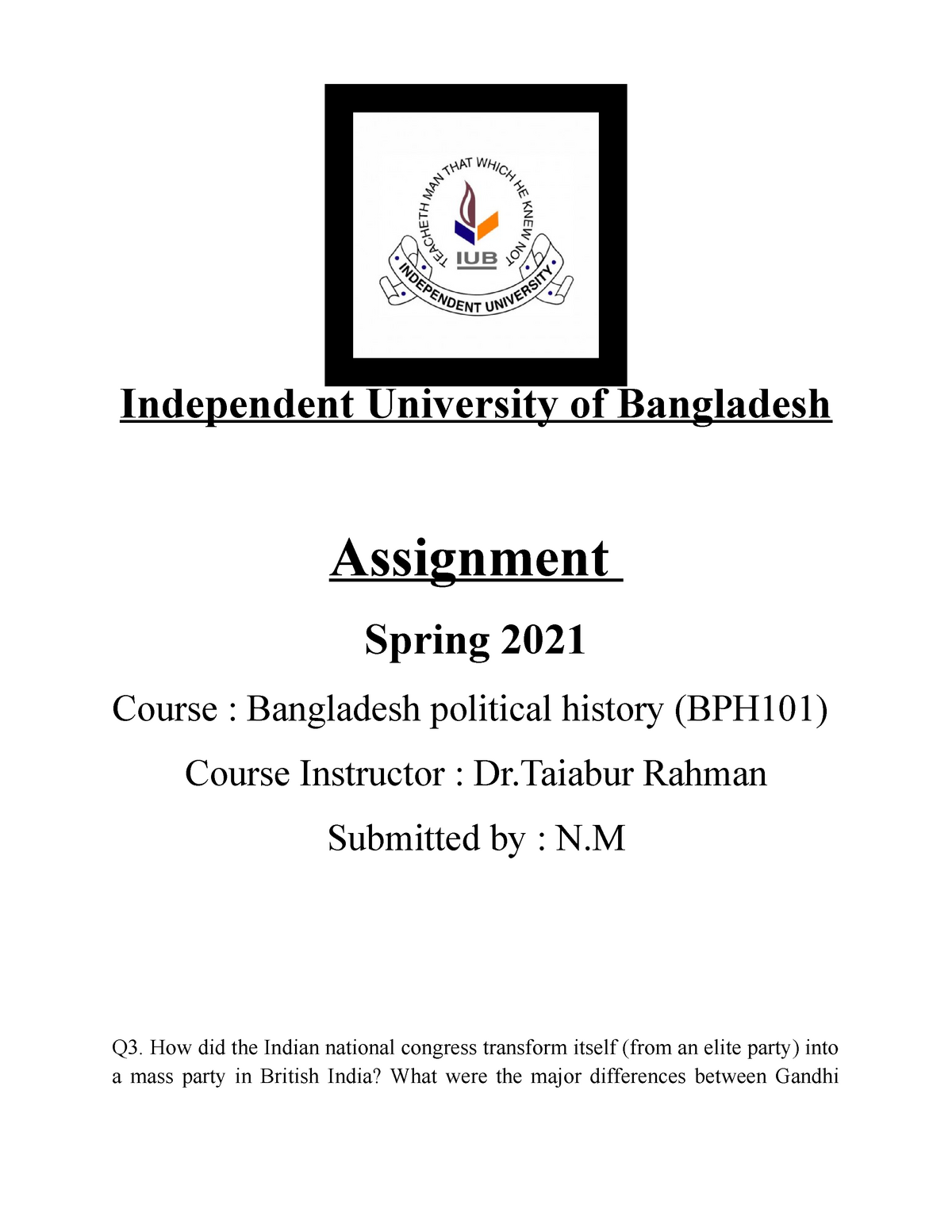 university assignment help bangladesh