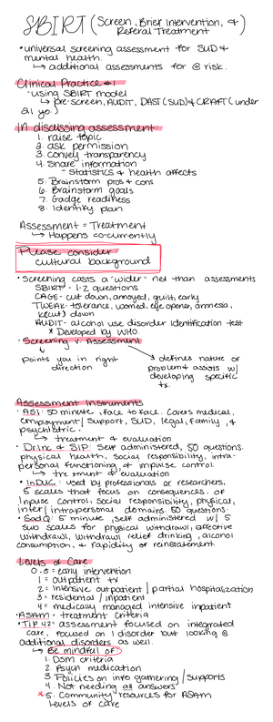 Journal Reflection 3 Sbirt Screening and Assessment - Journal ...