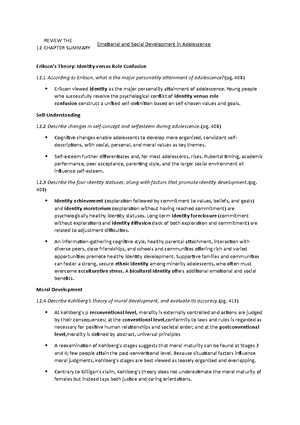 Chapter 1 - Chapter 1 The Science of Human Development Defining ...