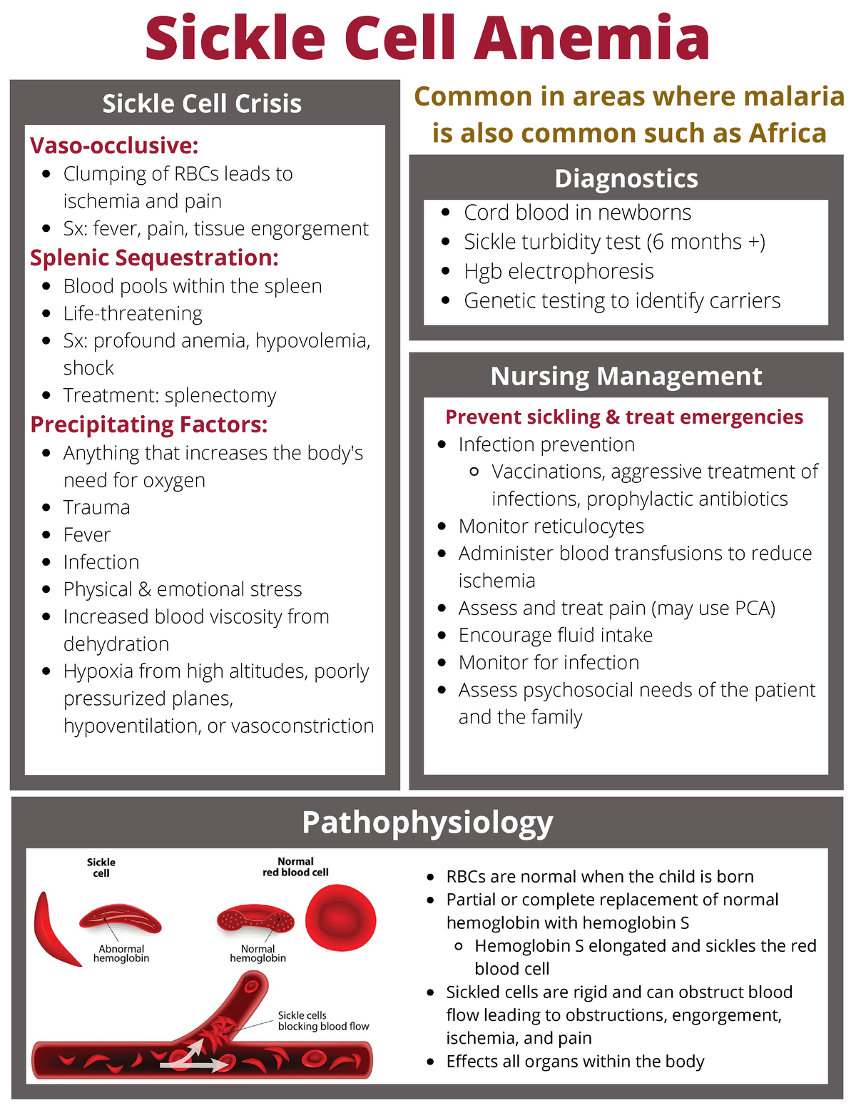 research paper about sickle cell anemia