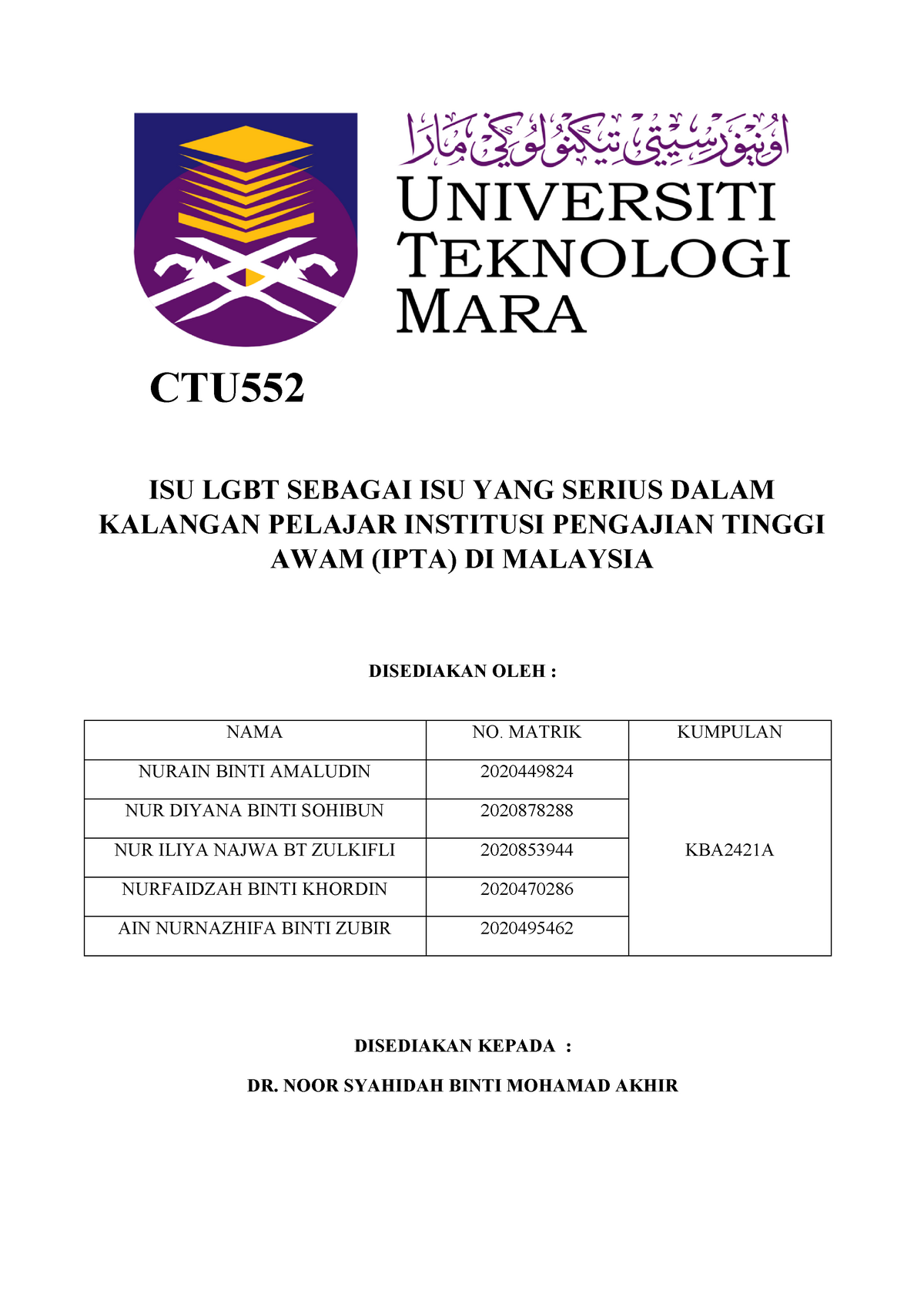 faktor lgbt di malaysia