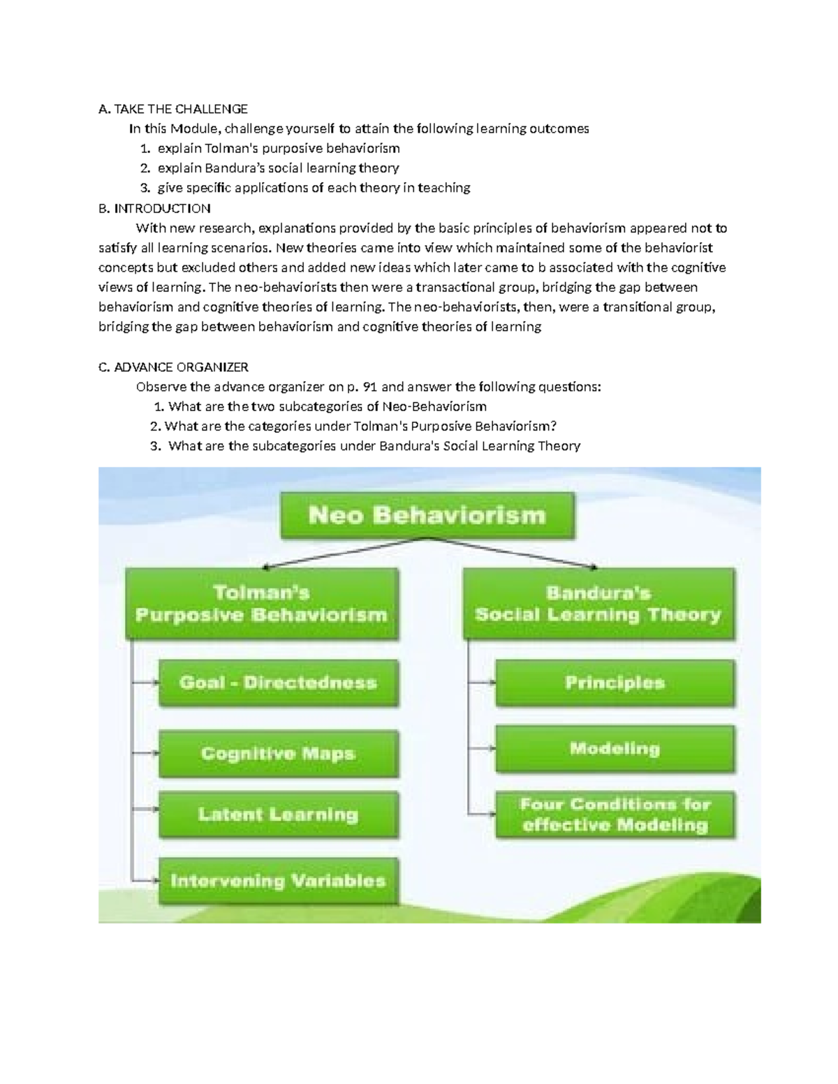 C Lasswork N0. 8 - A. TAKE THE CHALLENGE In this Module, challenge ...