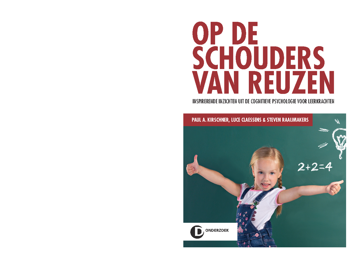 Boek - Op de schouders van reuzen - OP DE SCHOUDERS VAN REUZEN PAUL A