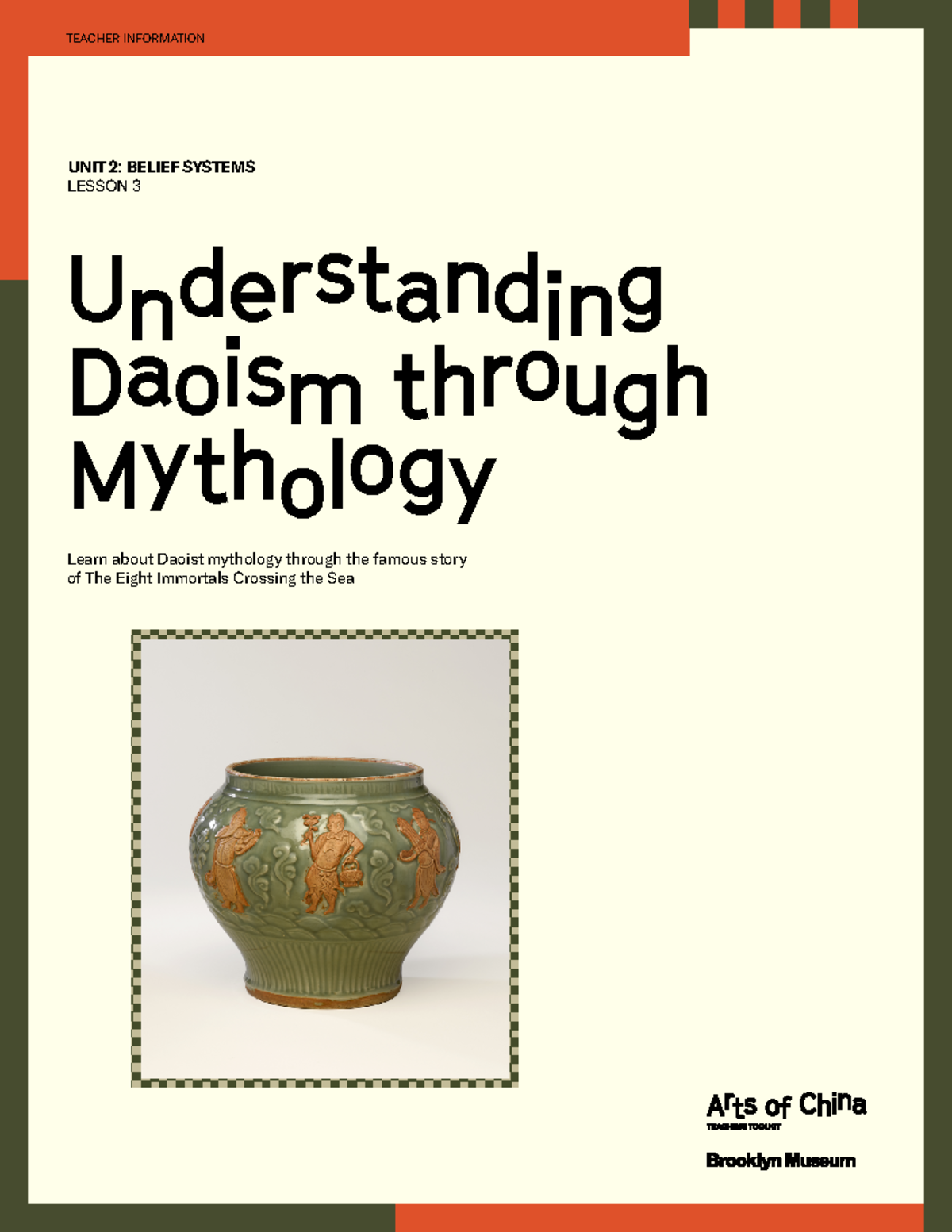 Arts of China Teaching Toolkit U2 L3 - UNIT 2: BELIEF SYSTEMS LESSON 3 ...