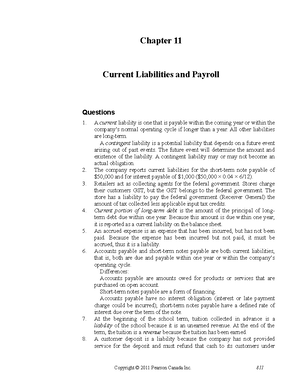 Chapter 16A Answers - Chapter 16 Investments and International ...