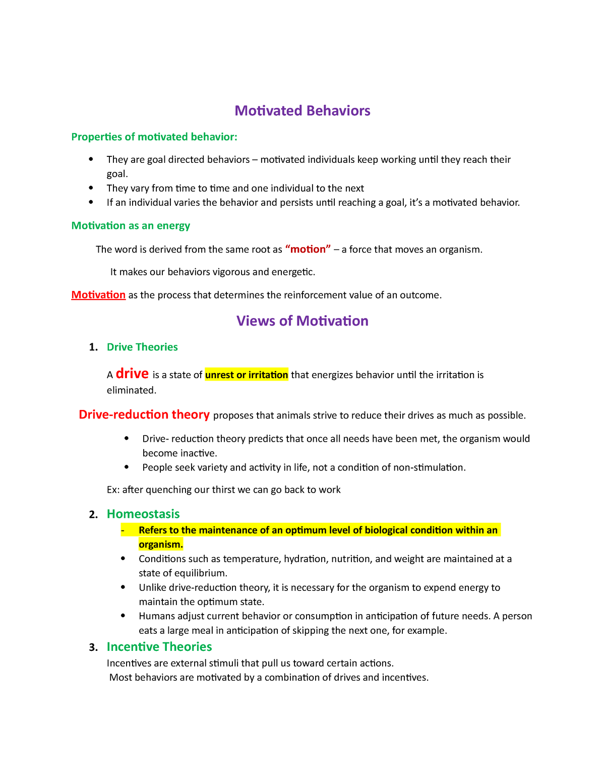 6 1 practice presentation motivated behaviors