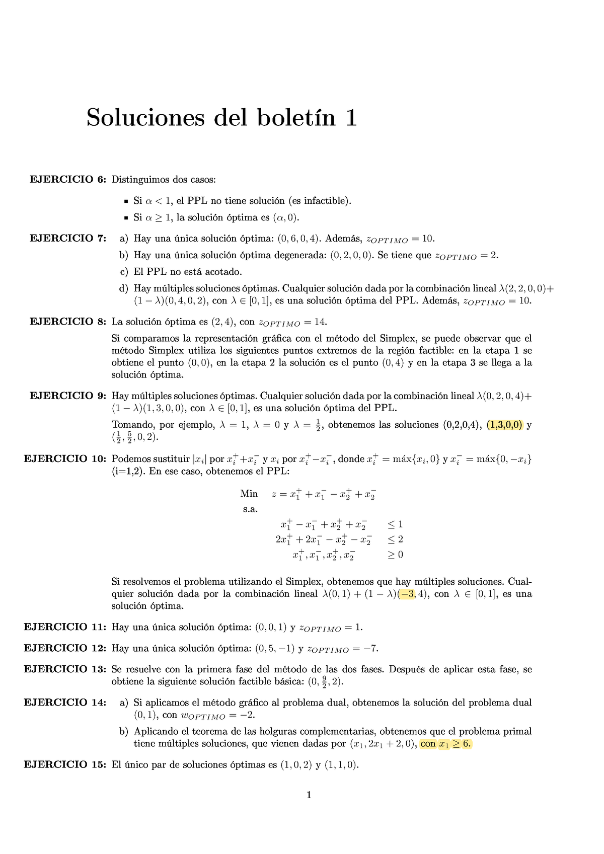 Soluciones Boletin Tema2 Optimizacion Matematica 2022 - Métodos ...