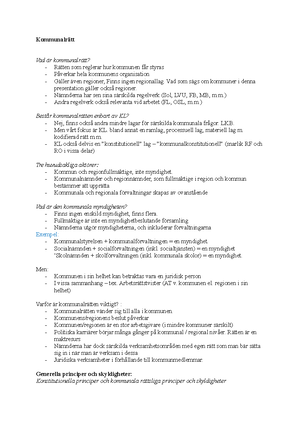 Speciell Förvaltningsrätt Del 1 Och 2 - Speciell Förvaltningsrätt 8.10 ...