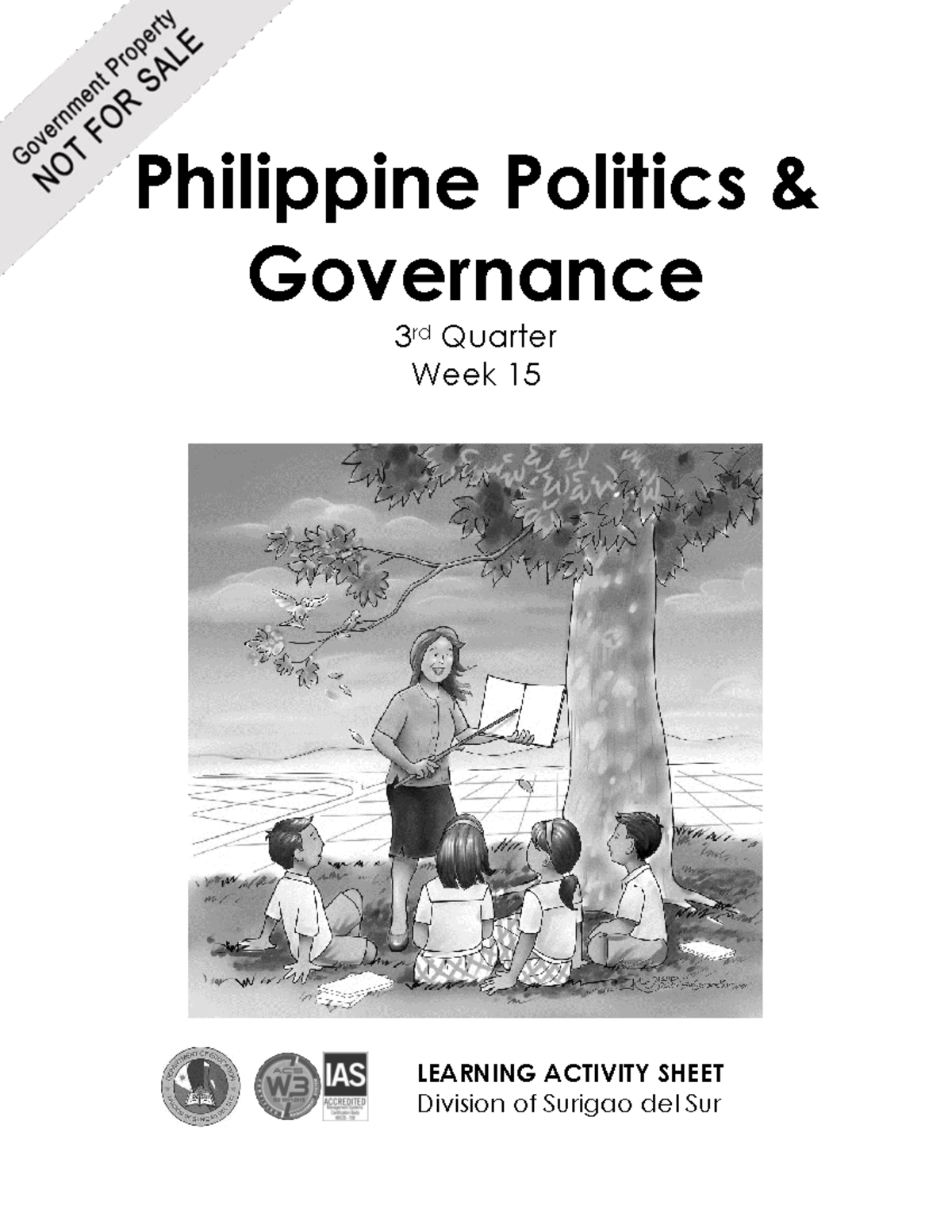 PPG LAS Q4 Wk15 V4 - MATERIALS - Philippine Politics & Governance 3 rd ...