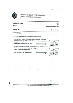 Form 1 Revision material - MODULE: THE NATURE OF SCIENCE TOPIC: DOING ...