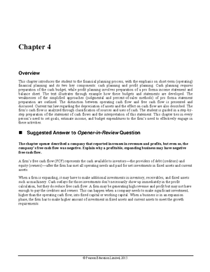 Chapter+8 - Solutions - © Pearson Education Limited, 2015. Chapter 8 ...
