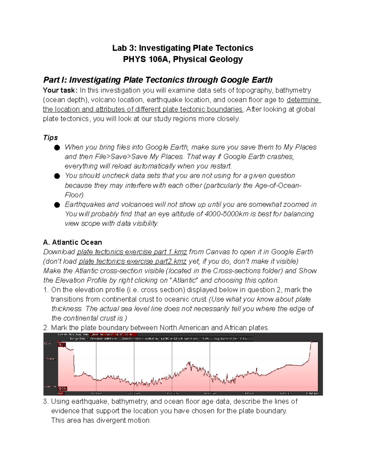 PHYS+106A+Lab+3+Plate+Tectonics+2022 copy - Lab 3: Investigating Plate ...