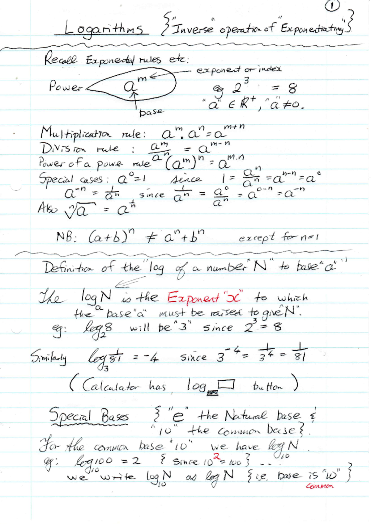 APmathsbasiclognotes - Studocu